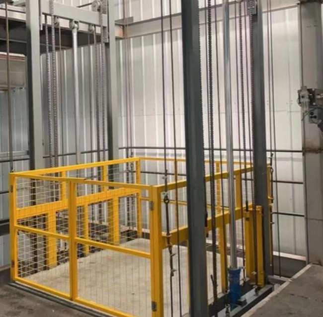 望奎导轨式升降机一般加工周期