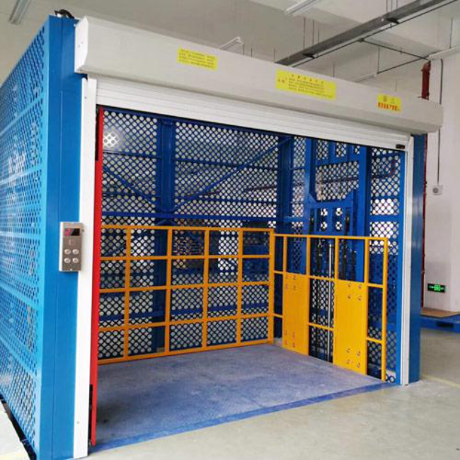 望奎导轨式升降货梯